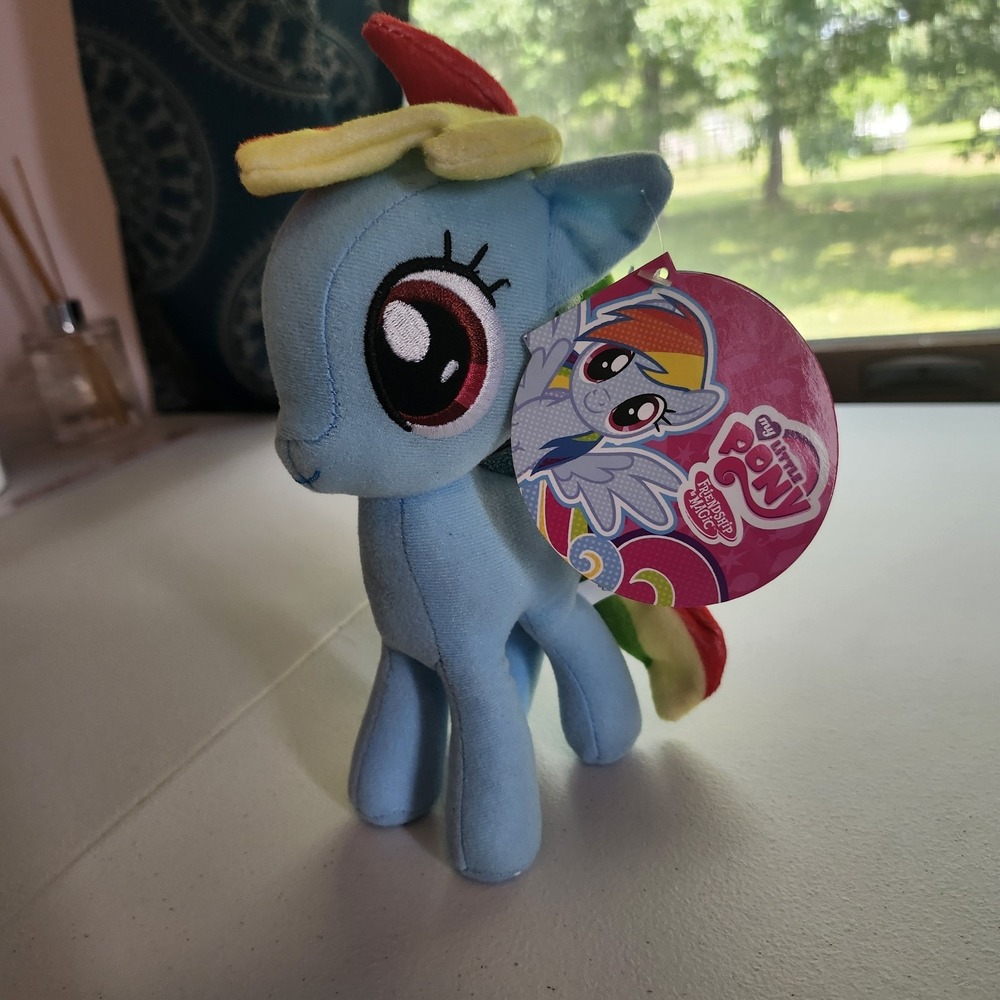 My Little Pony Friendship Is Magic Rainbow Dash Plush Toy Factory Hasbro 2015